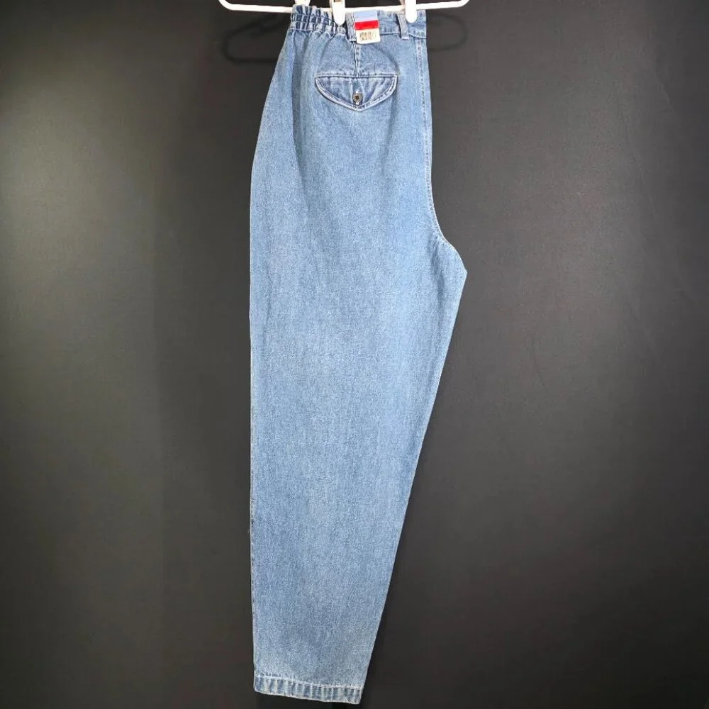 NWT Vintage Gloria Vanderbilt Jeans Womens Plus 18W 90s Mom High Waisted Tapered - Picture 6 of 8